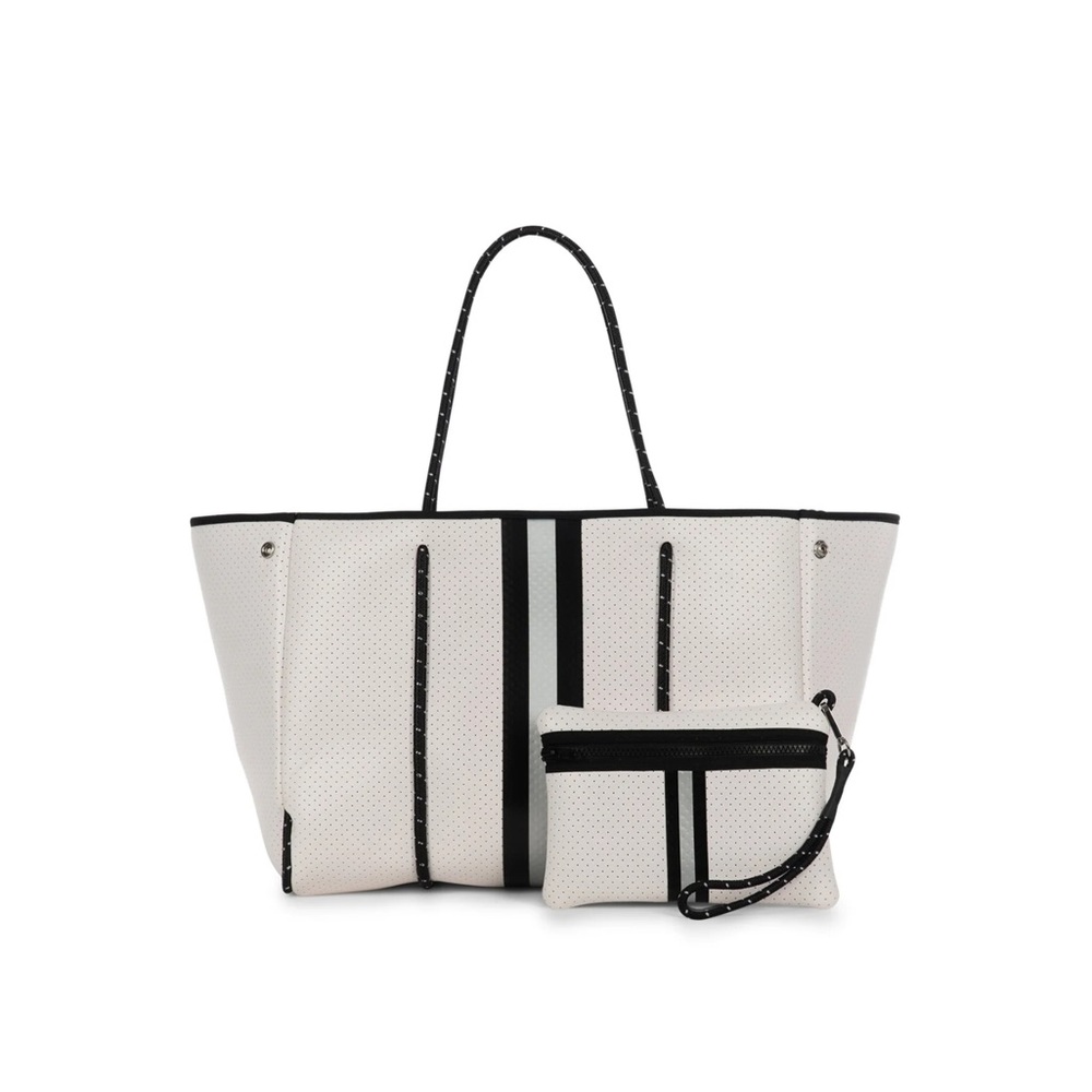 New HAUTE SHORE Greyson New Midtown Neoprene Tote NWOTS